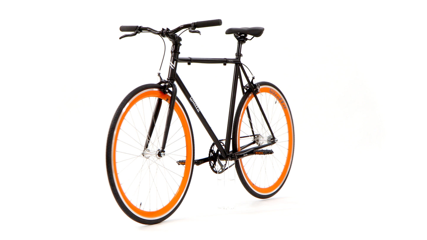 Nero Classic Single-Speed Bicycle - Orange