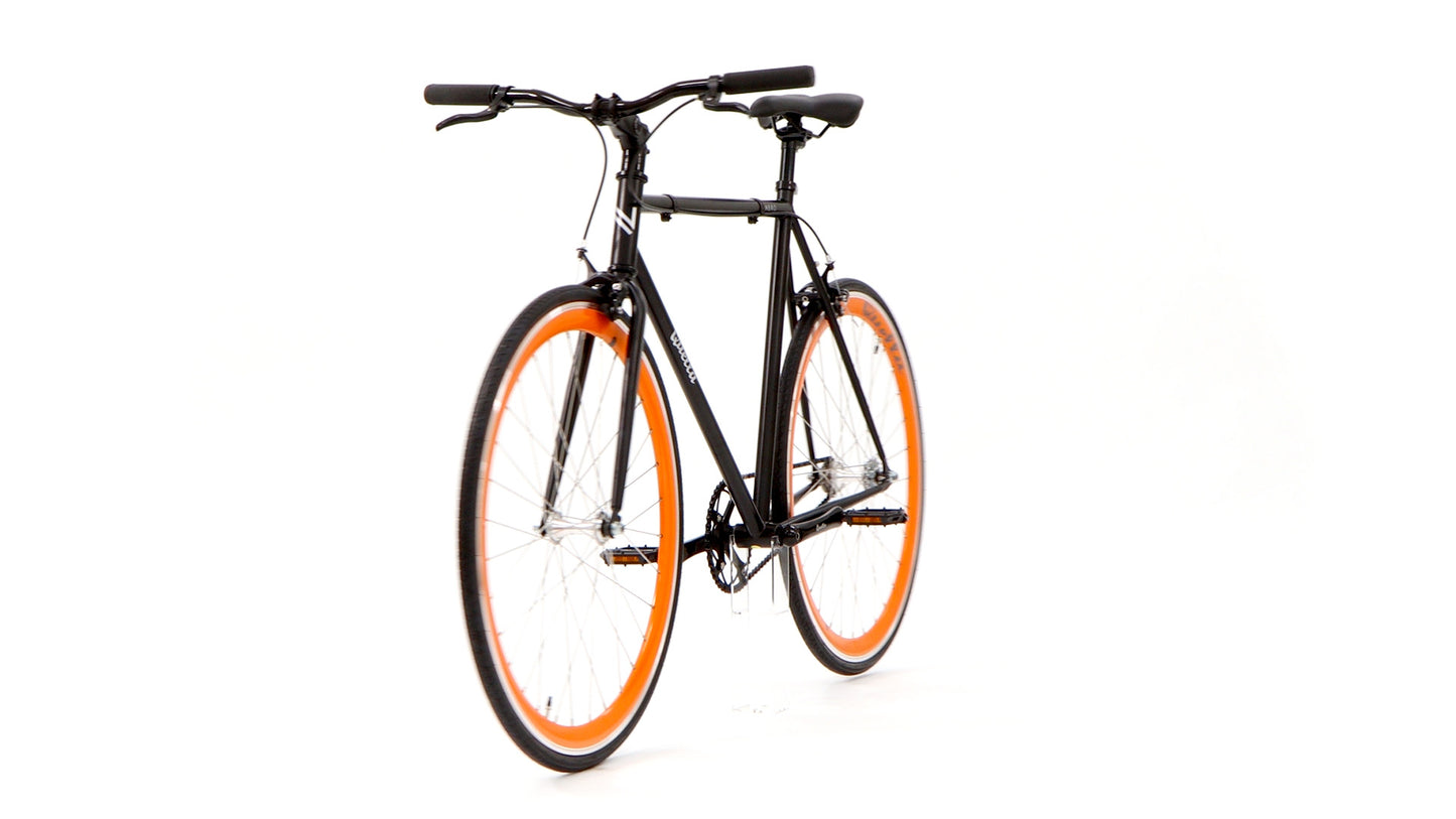 Nero Classic Single-Speed Bicycle - Orange