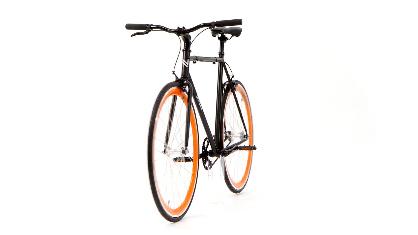 Nero Classic Single-Speed Bicycle - Orange