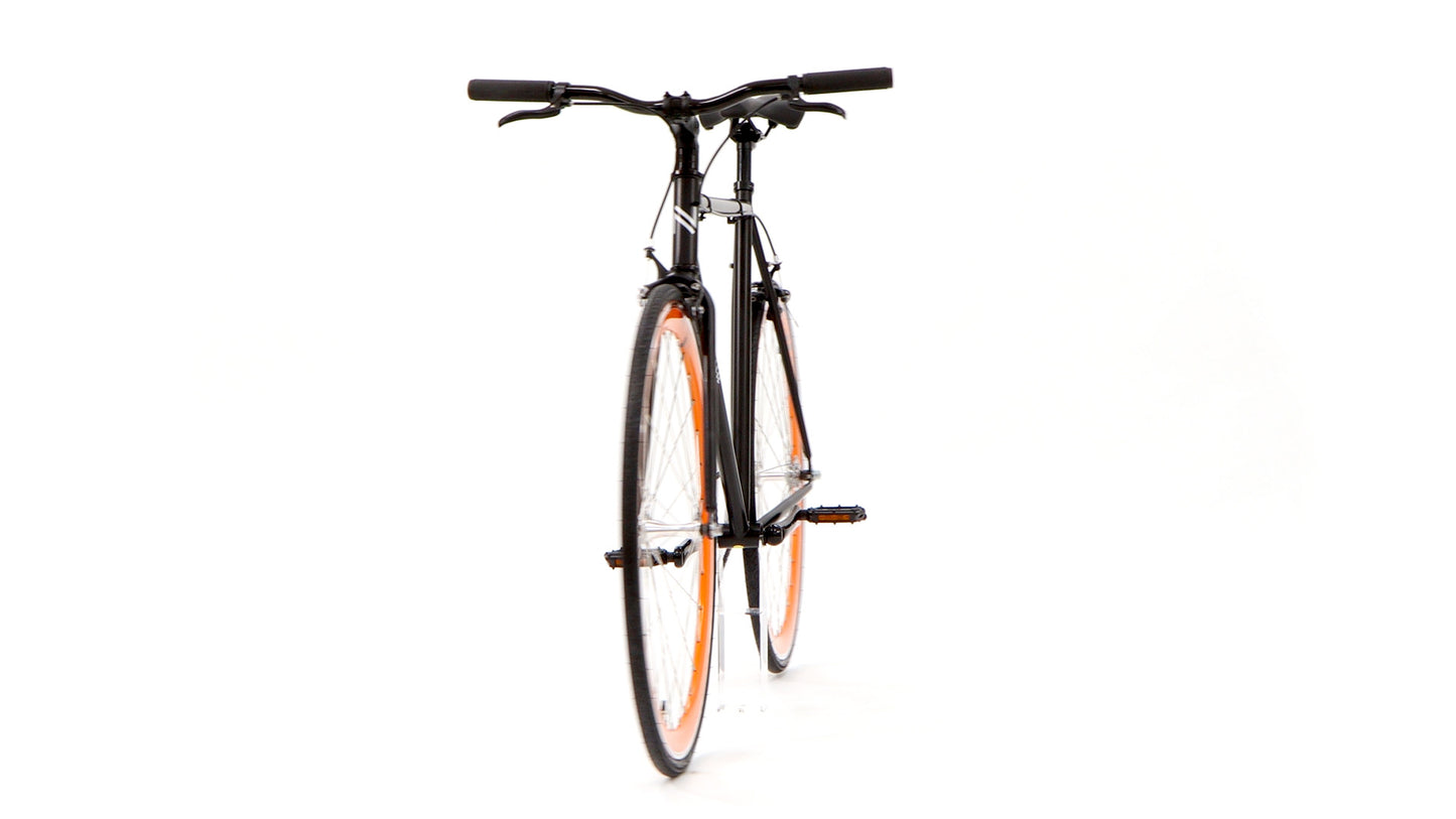 Nero Classic Single-Speed Bicycle - Orange