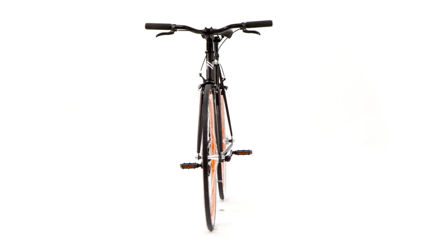 Nero Classic Single-Speed Bicycle - Orange