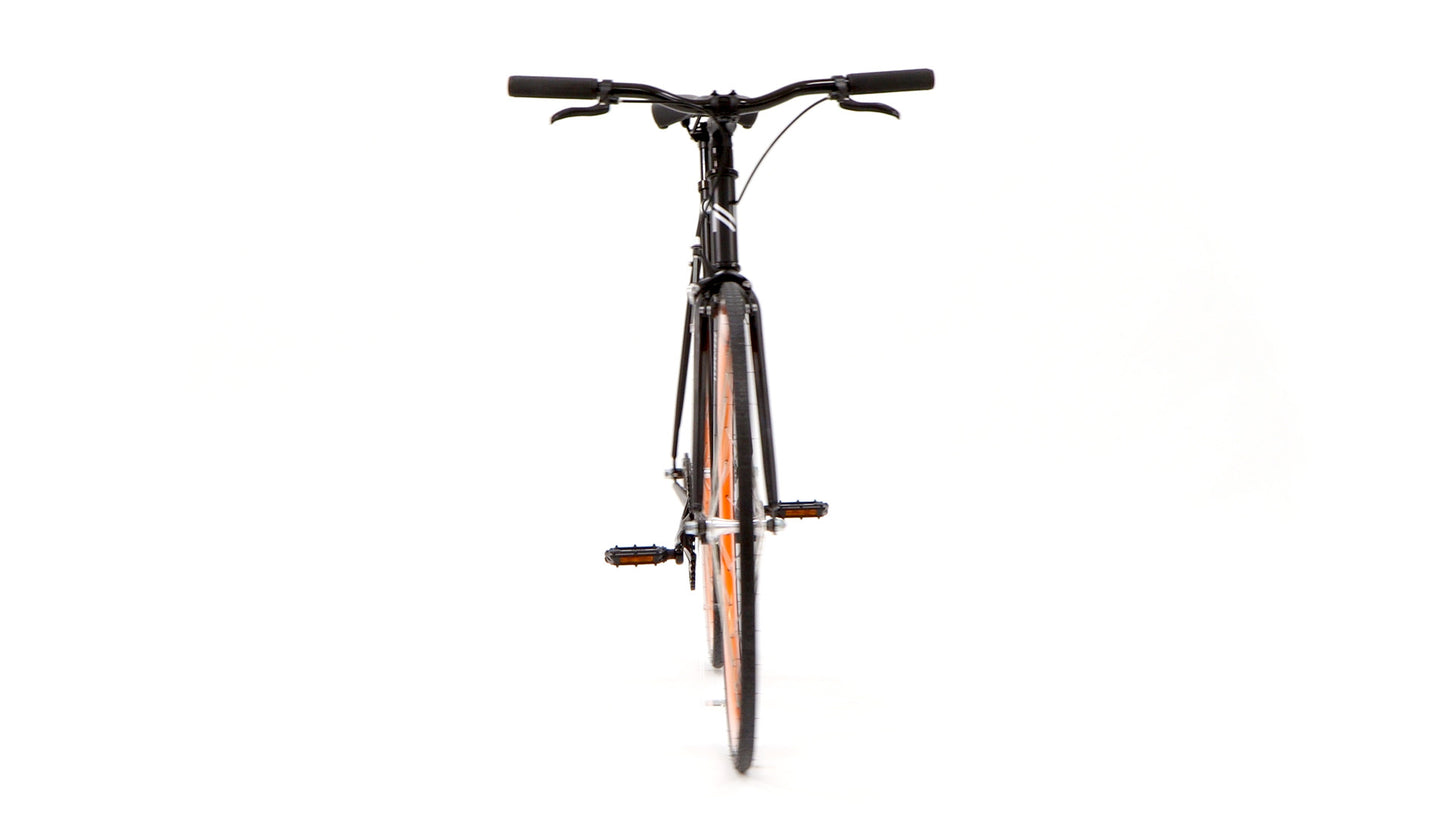 Nero Classic Single-Speed Bicycle - Orange