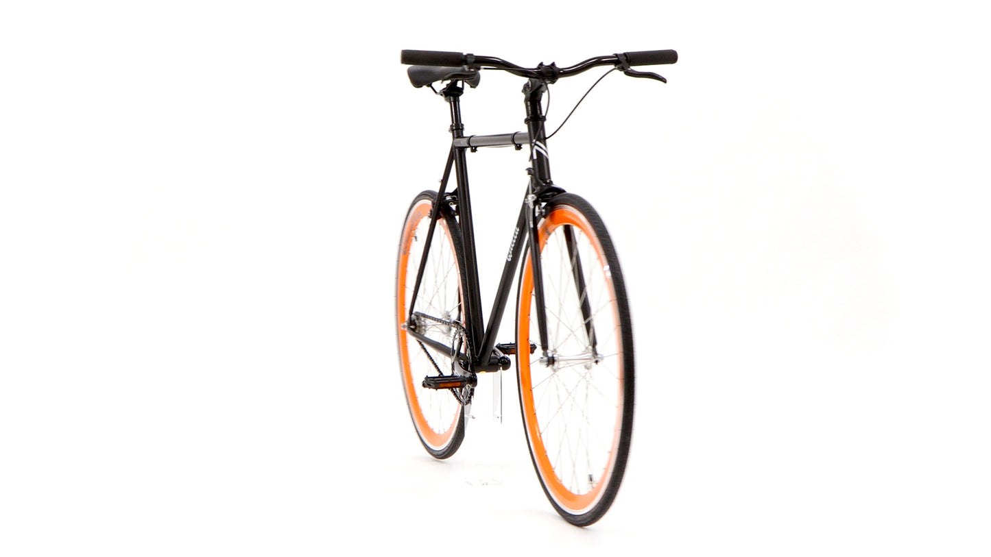 Nero Classic Single-Speed Bicycle - Orange