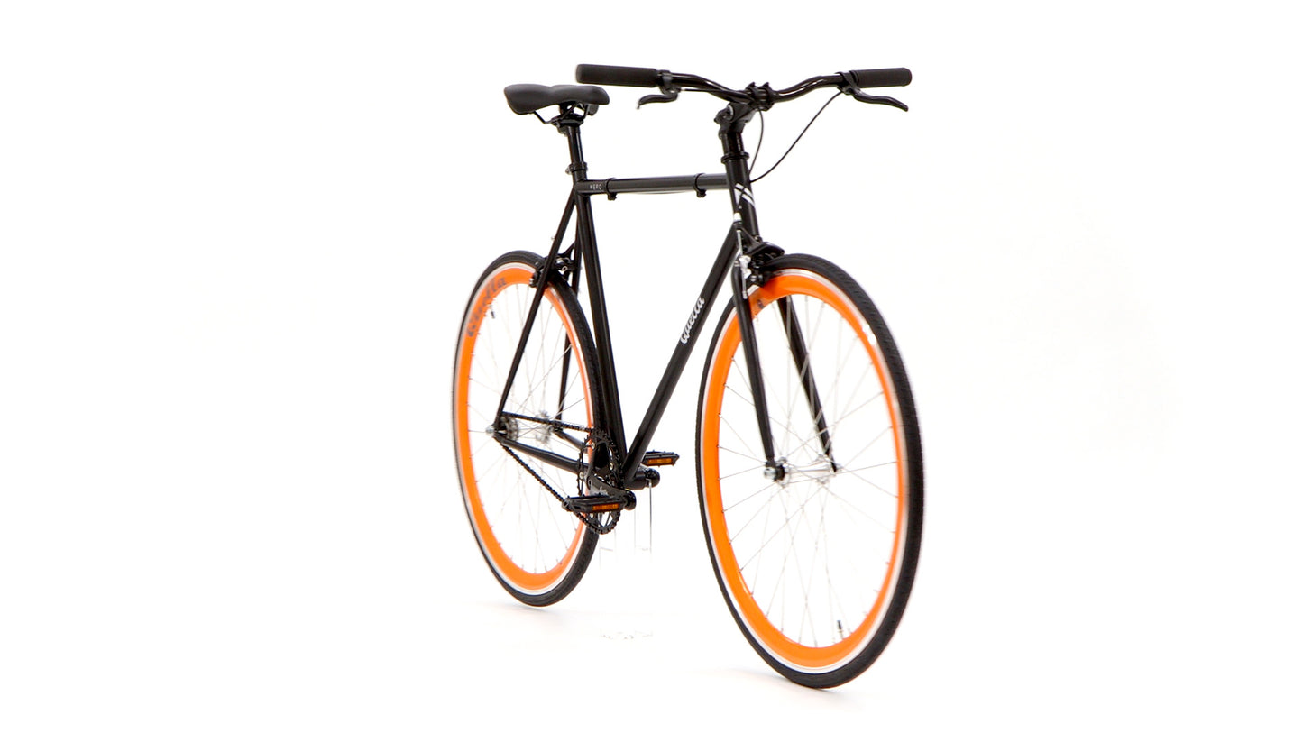 Nero Classic Single-Speed Bicycle - Orange