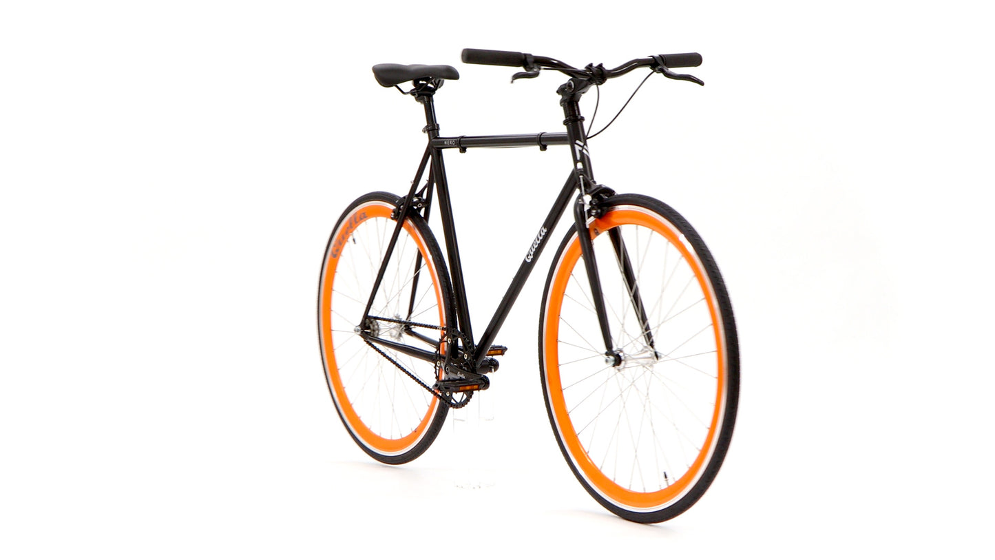 Nero Classic Single-Speed Bicycle - Orange