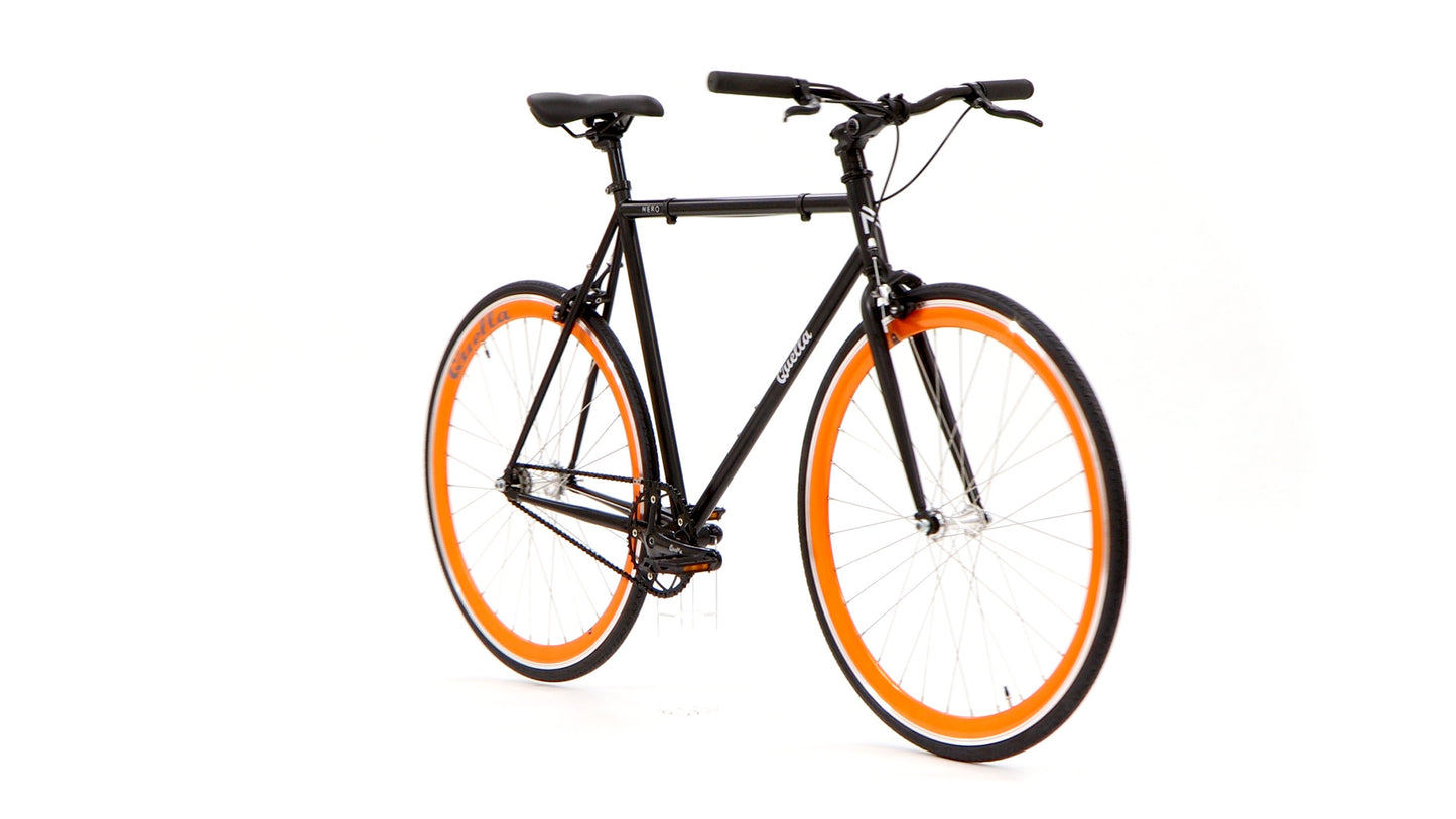 Nero Classic Single-Speed Bicycle - Orange