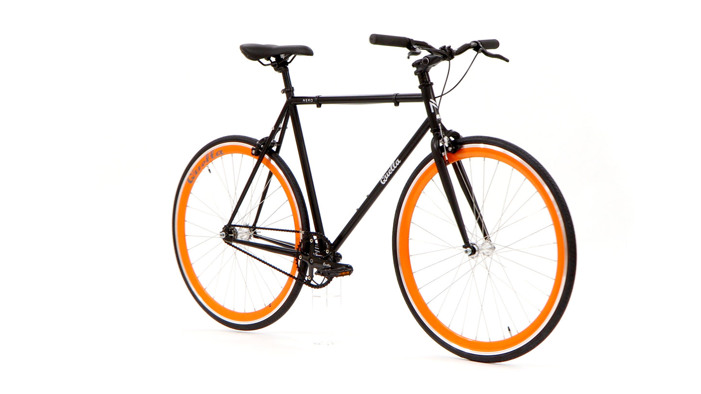 Nero Classic Single-Speed Bicycle - Orange