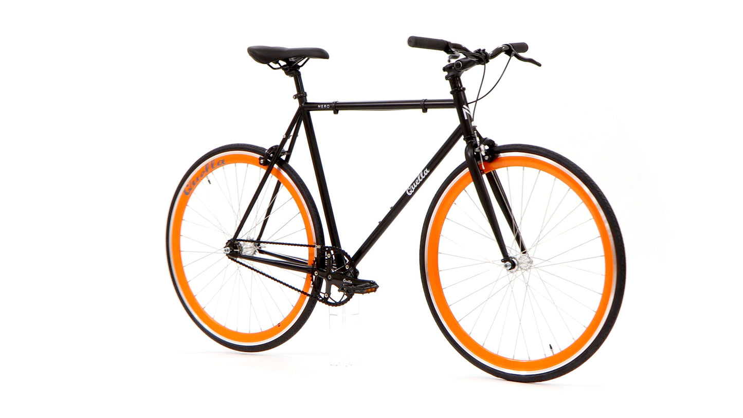 Nero Classic Single-Speed Bicycle - Orange