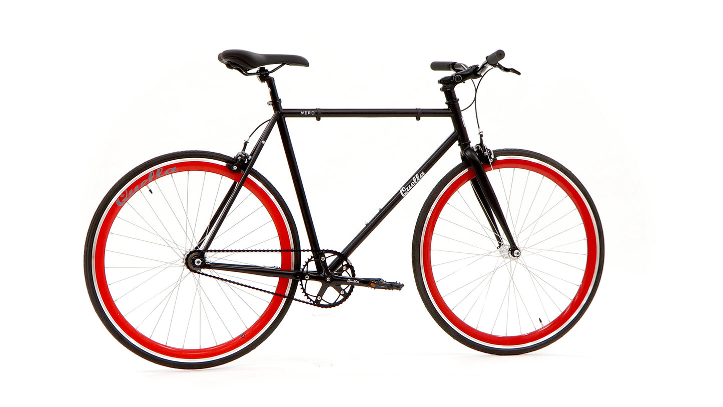 Nero Classic Single-Speed Bicycle - Red