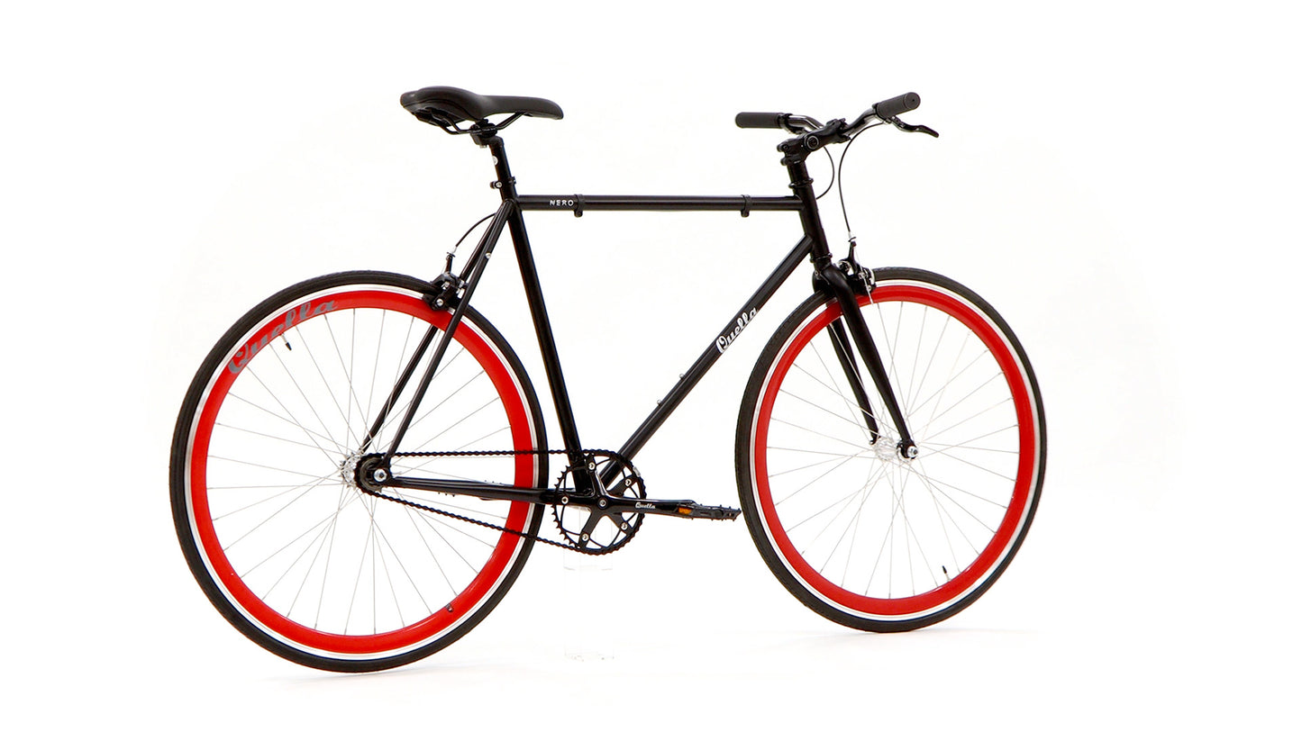 Nero Classic Single-Speed Bicycle - Red