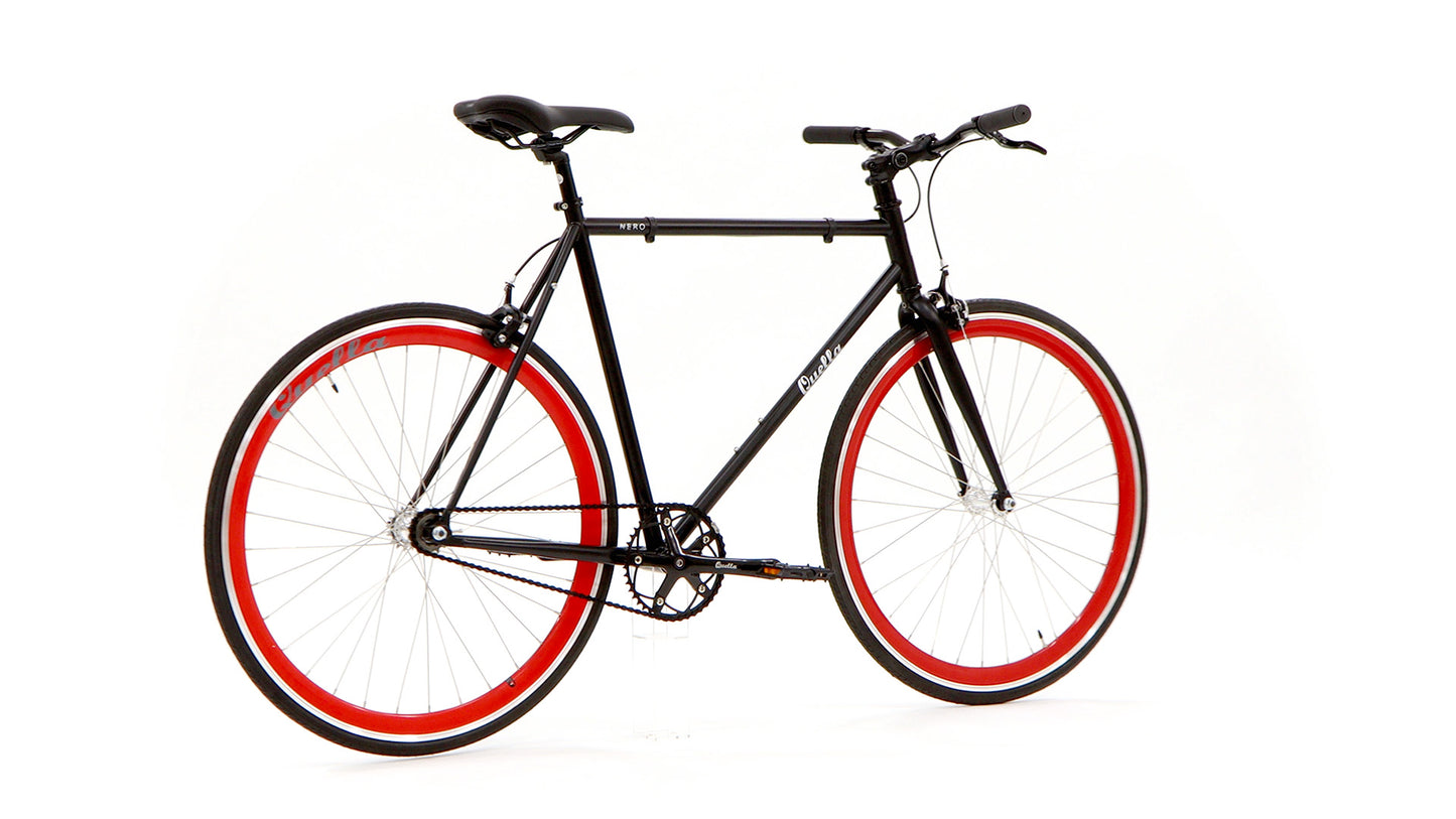 Nero Classic Single-Speed Bicycle - Red