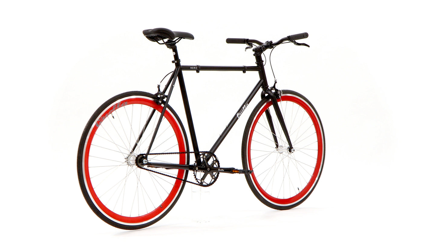 Nero Classic Single-Speed Bicycle - Red