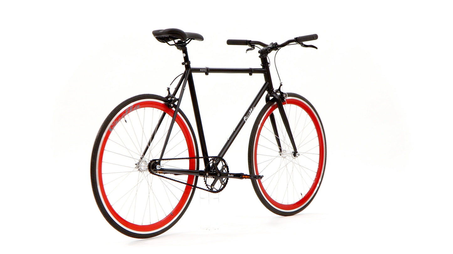 Nero Classic Single-Speed Bicycle - Red