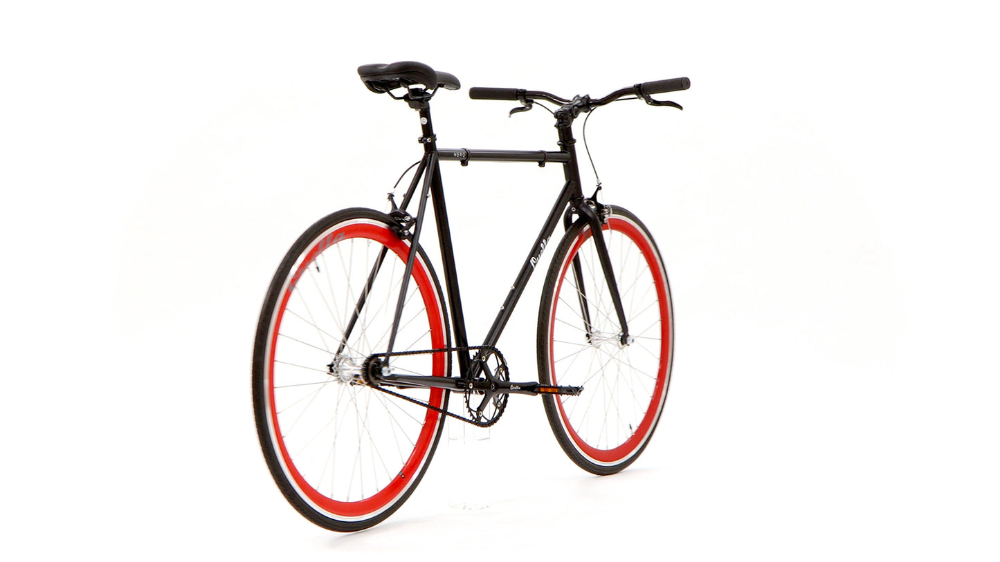 Nero Classic Single-Speed Bicycle - Red