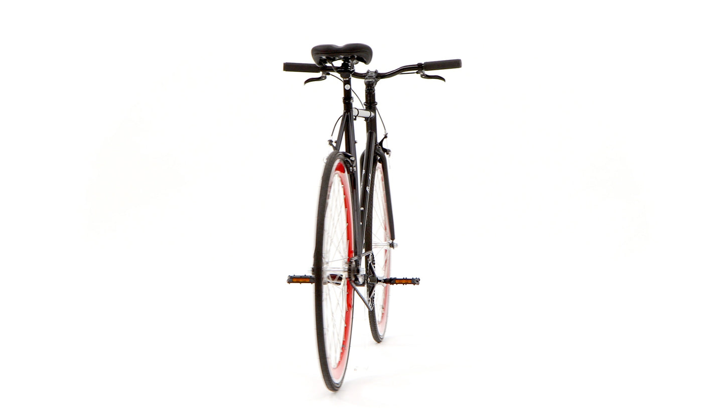 Nero Classic Single-Speed Bicycle - Red