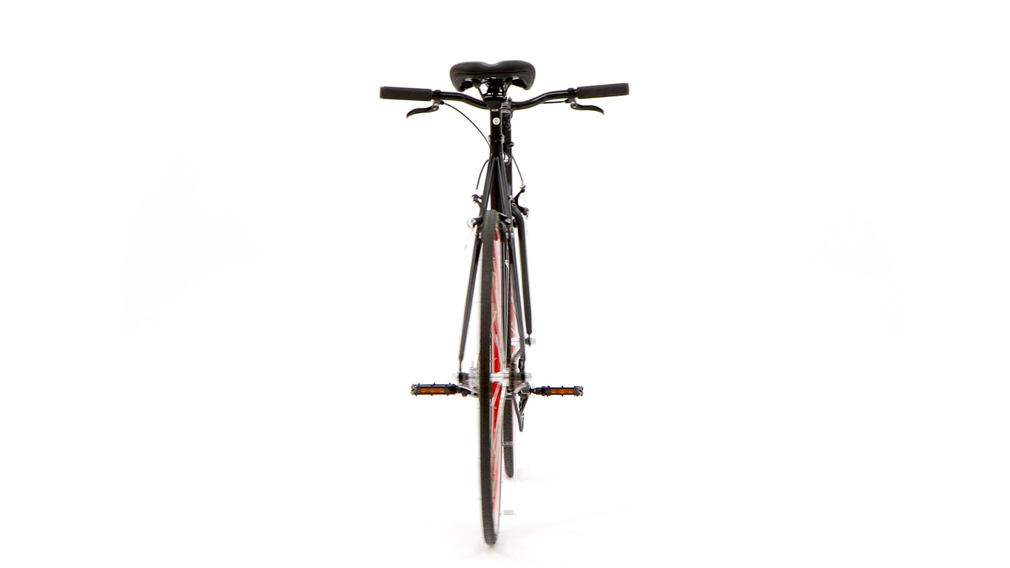 Nero Classic Single-Speed Bicycle - Red