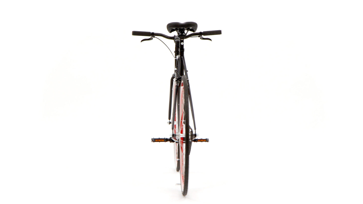 Nero Classic Single-Speed Bicycle - Red