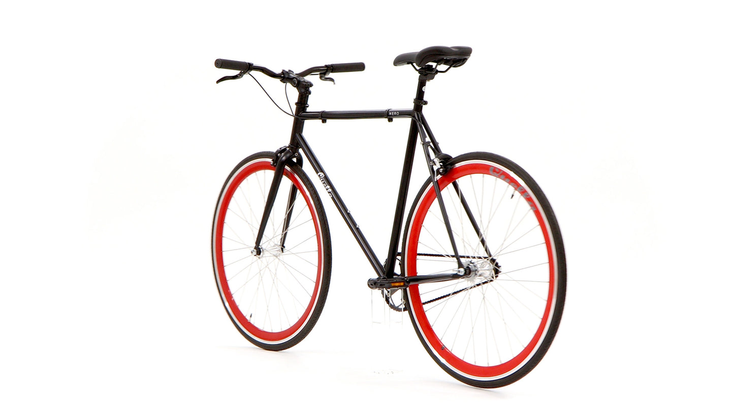 Nero Classic Single-Speed Bicycle - Red