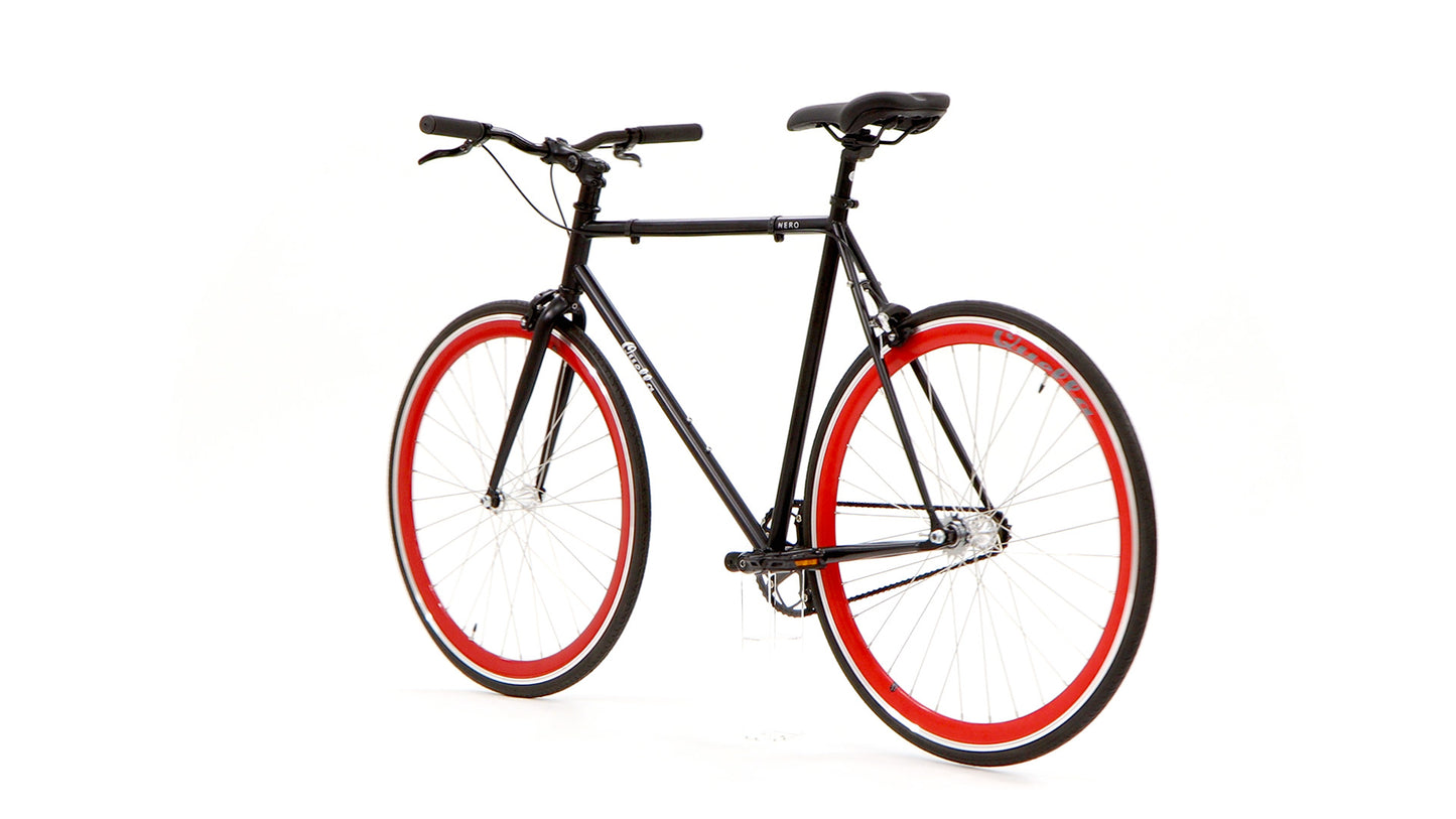 Nero Classic Single-Speed Bicycle - Red