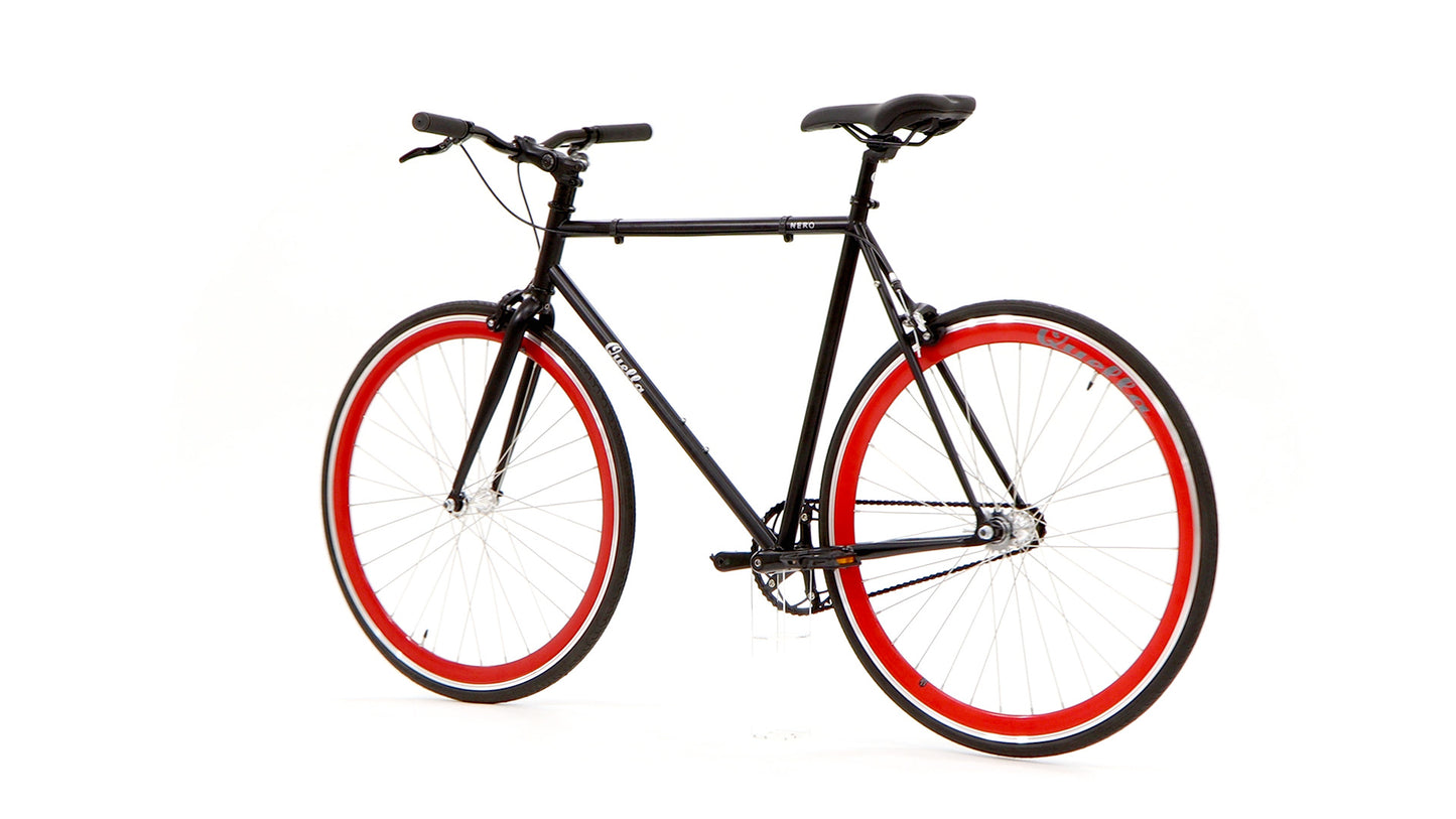 Nero Classic Single-Speed Bicycle - Red