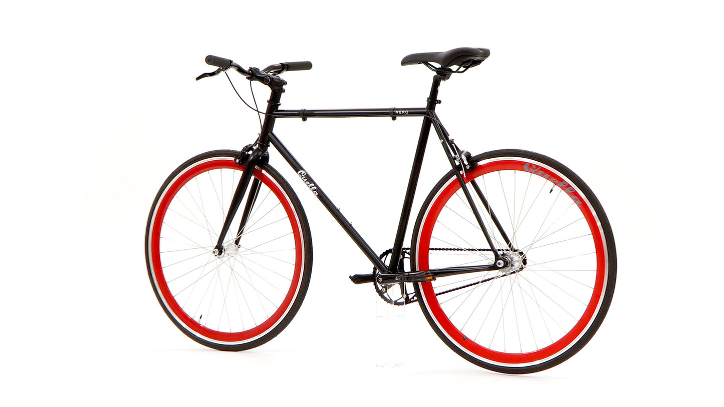 Nero Classic Single-Speed Bicycle - Red