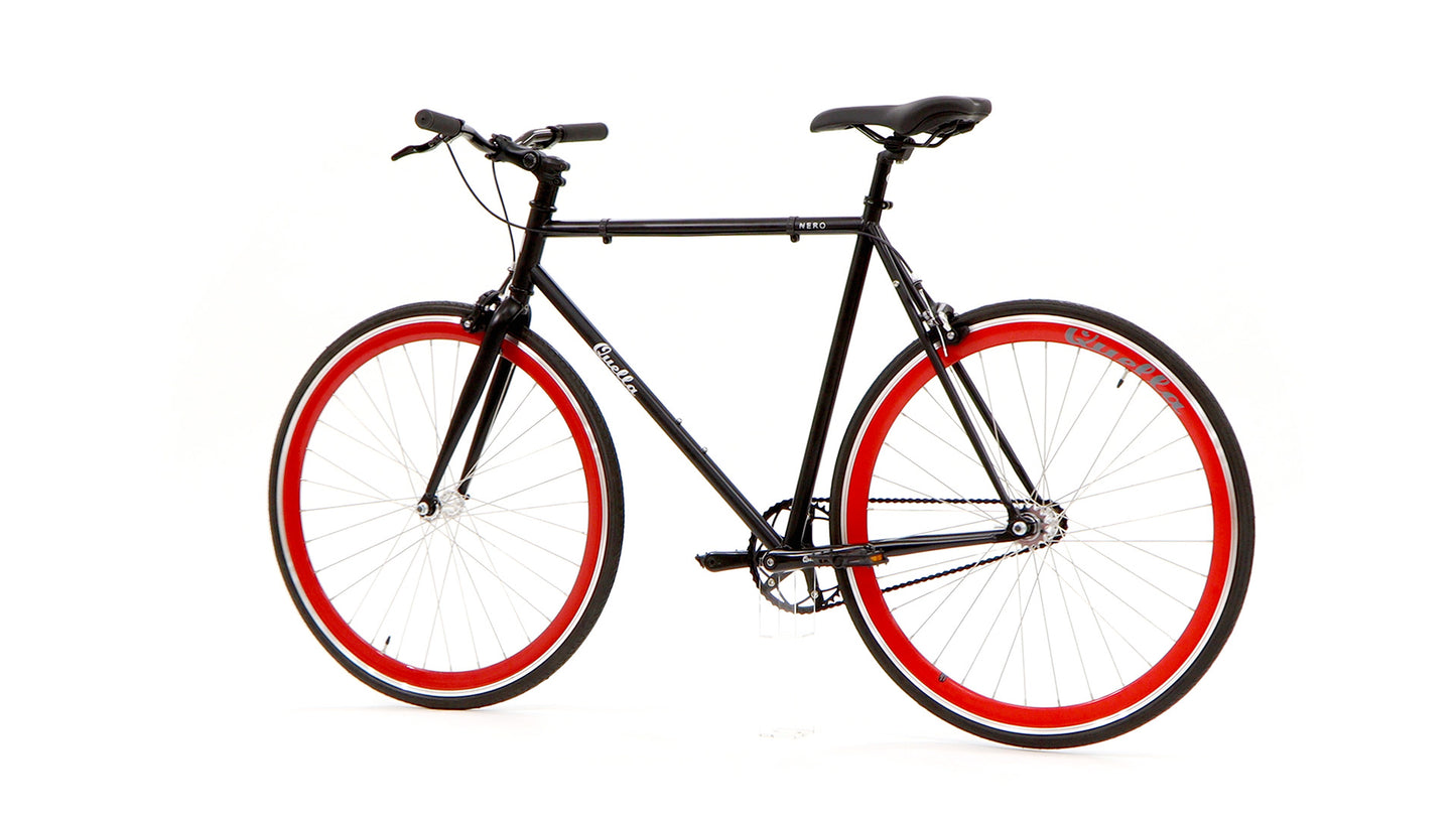 Nero Classic Single-Speed Bicycle - Red