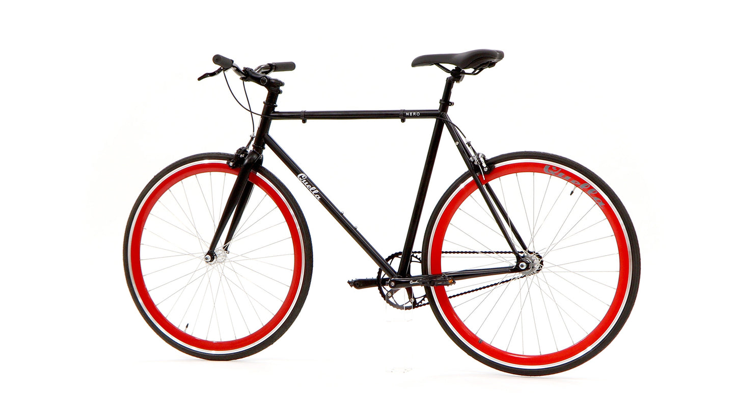 Nero Classic Single-Speed Bicycle - Red