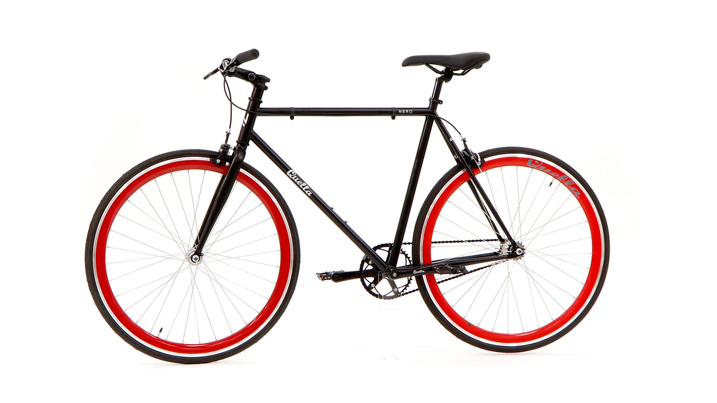 Nero Classic Single-Speed Bicycle - Red