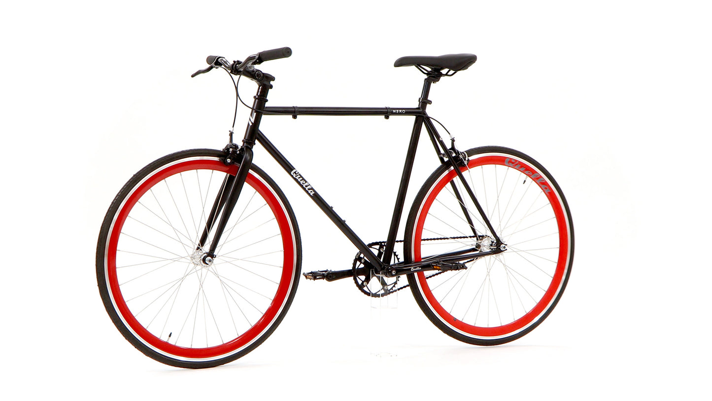 Nero Classic Single-Speed Bicycle - Red