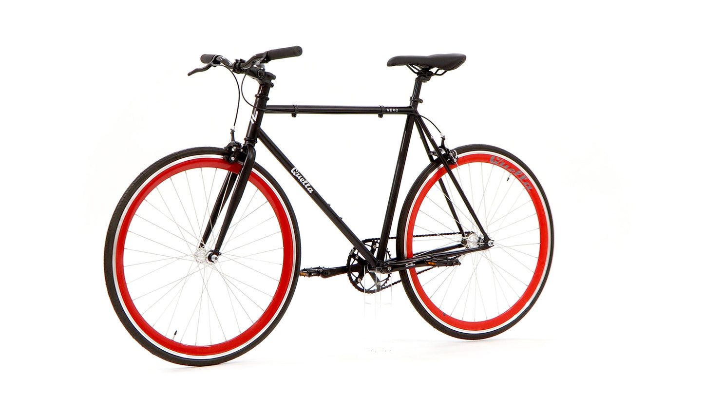 Nero Classic Single-Speed Bicycle - Red