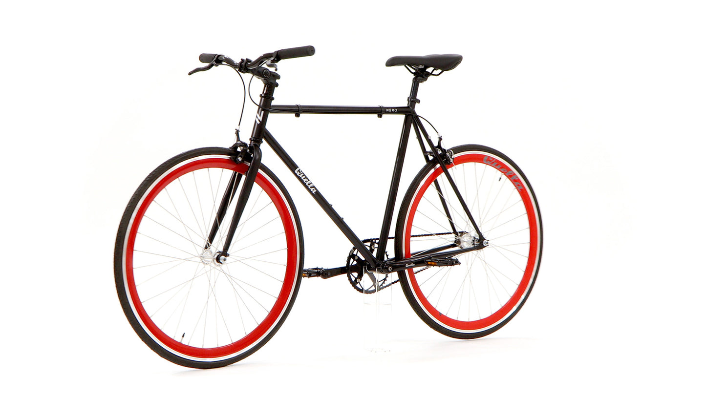 Nero Classic Single-Speed Bicycle - Red