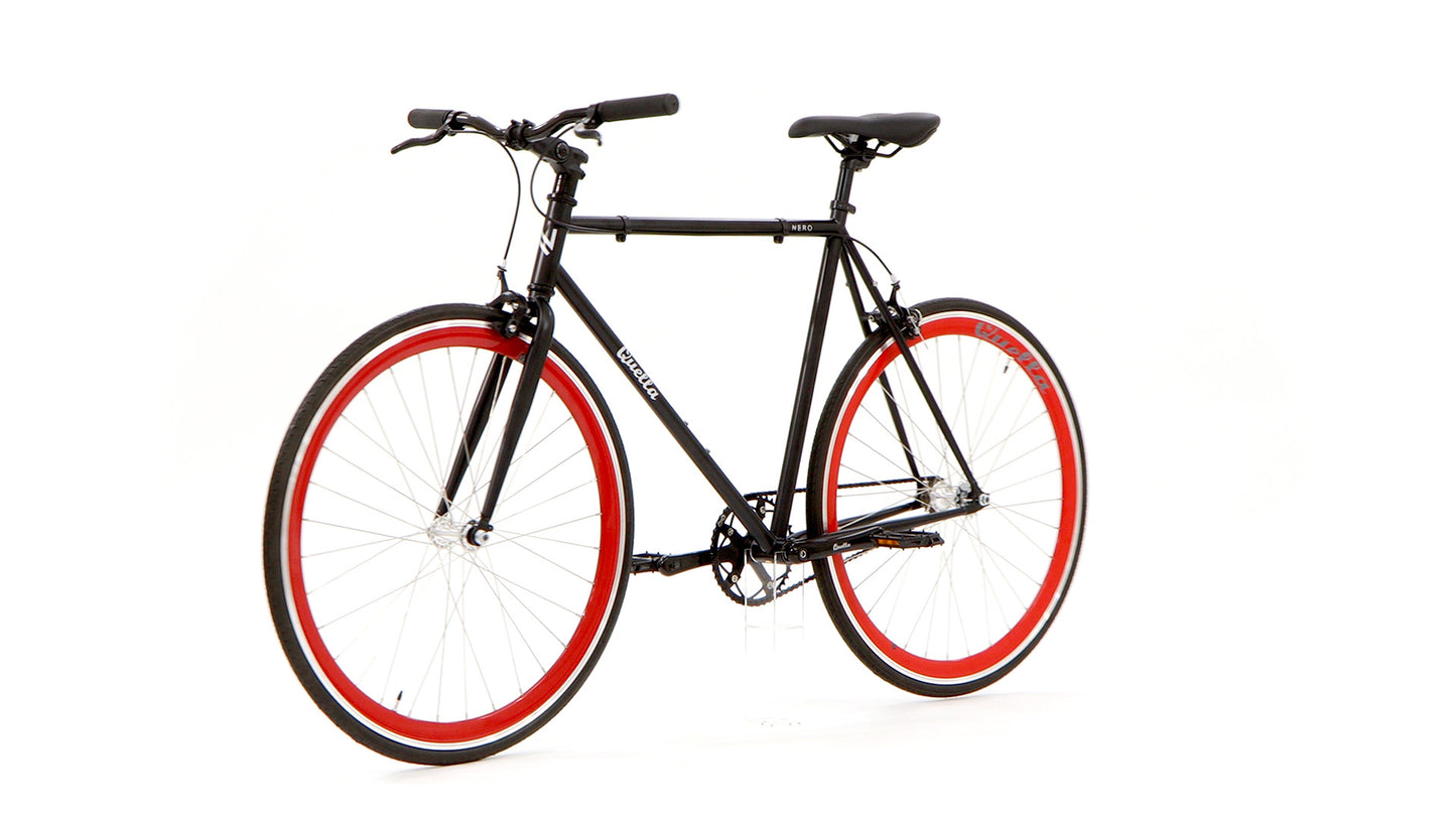 Nero Classic Single-Speed Bicycle - Red