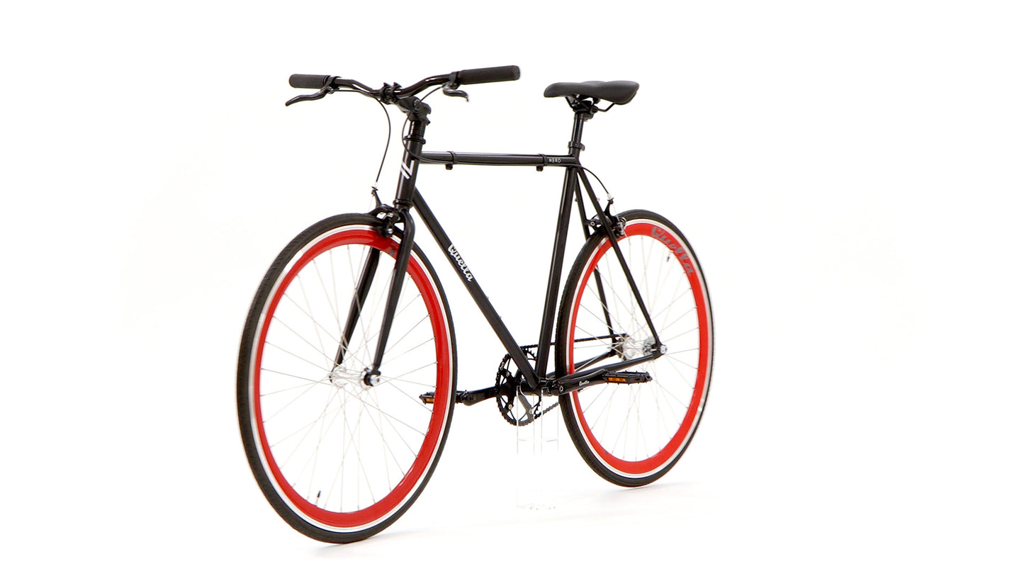 Nero Classic Single-Speed Bicycle - Red