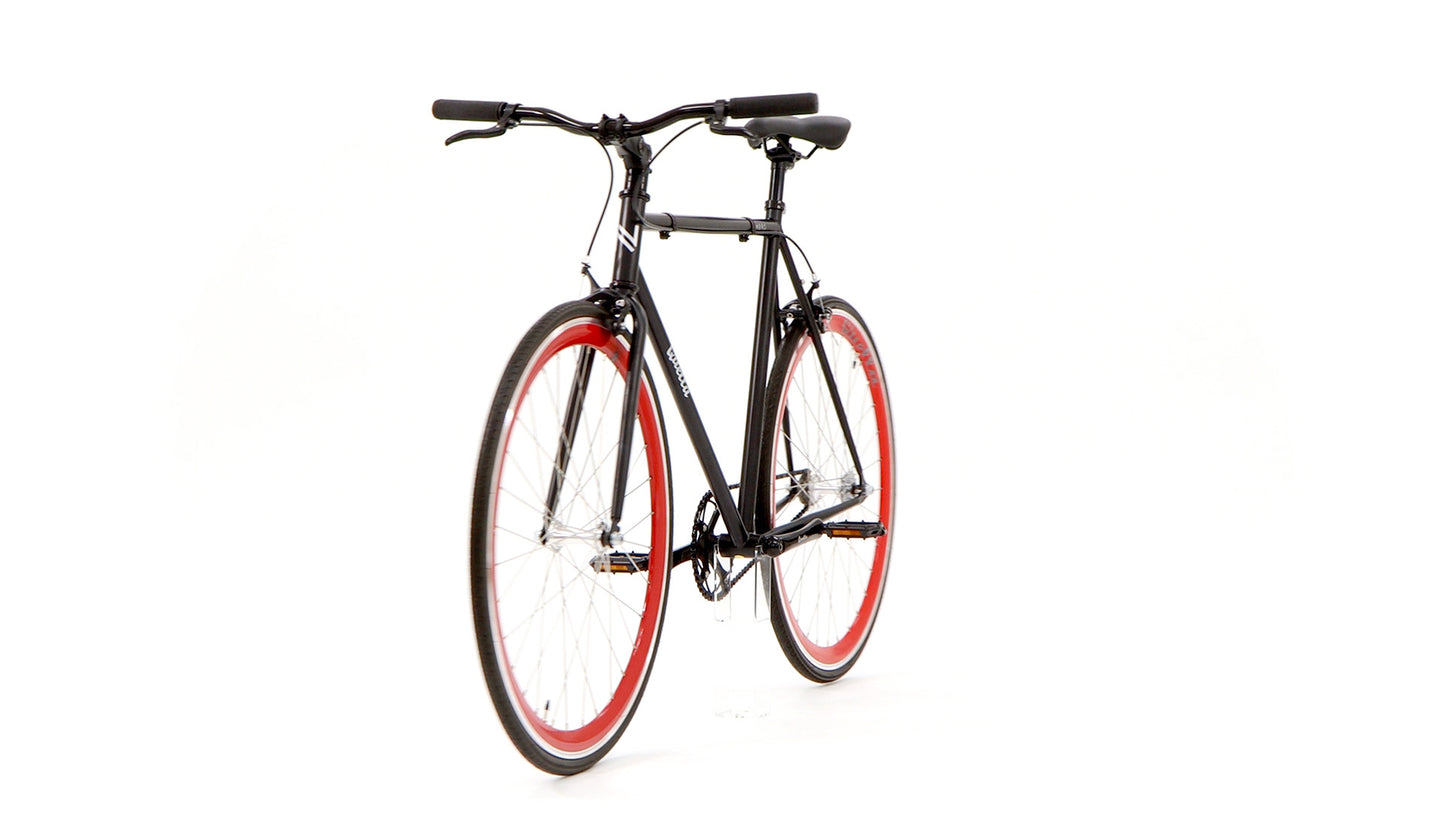 Nero Classic Single-Speed Bicycle - Red