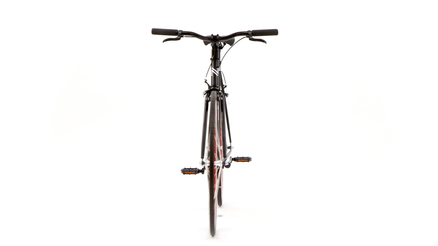 Nero Classic Single-Speed Bicycle - Red