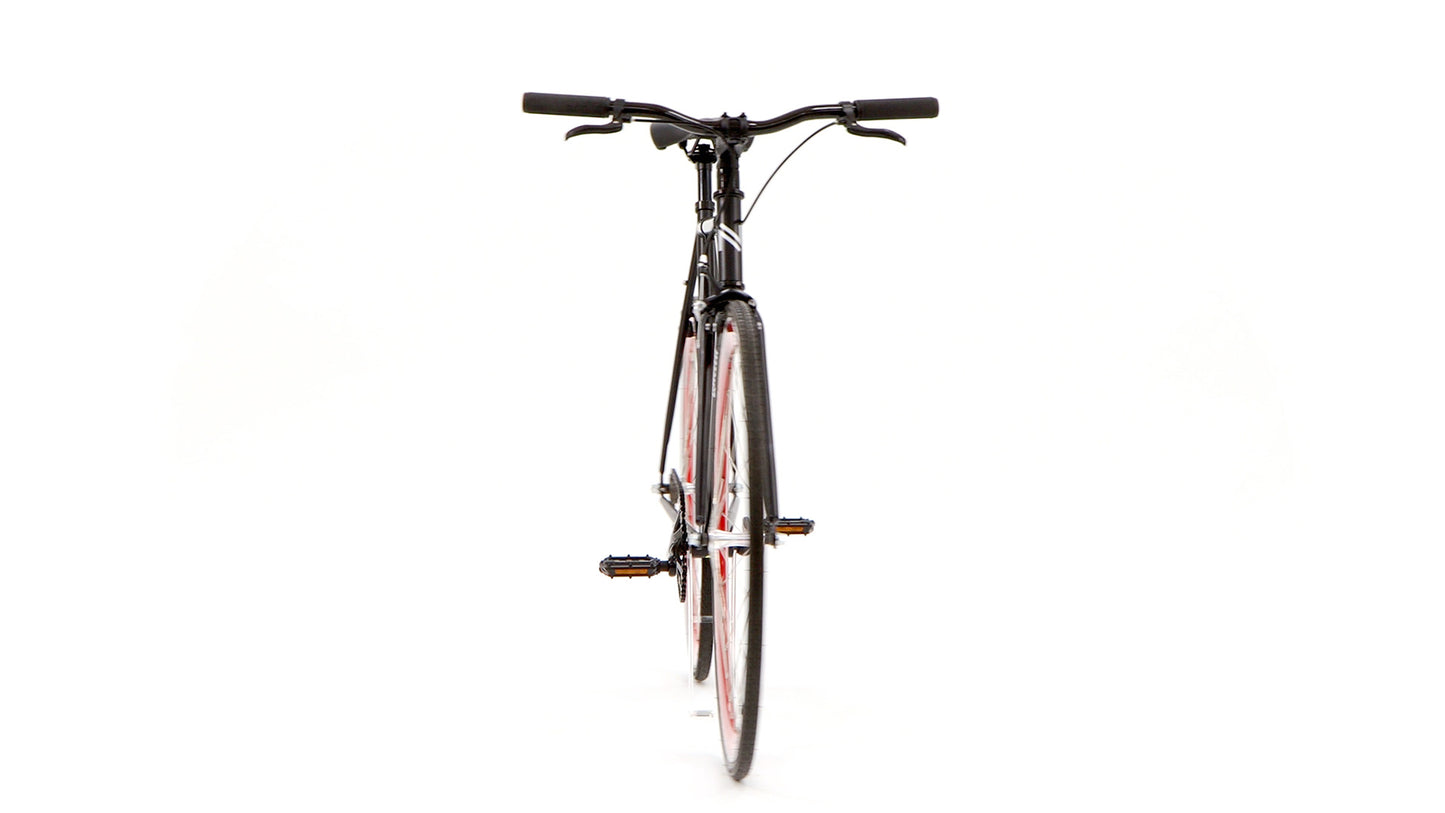 Nero Classic Single-Speed Bicycle - Red