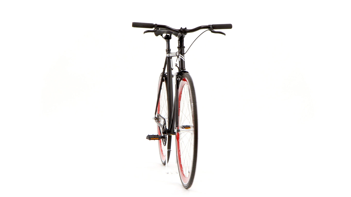 Nero Classic Single-Speed Bicycle - Red