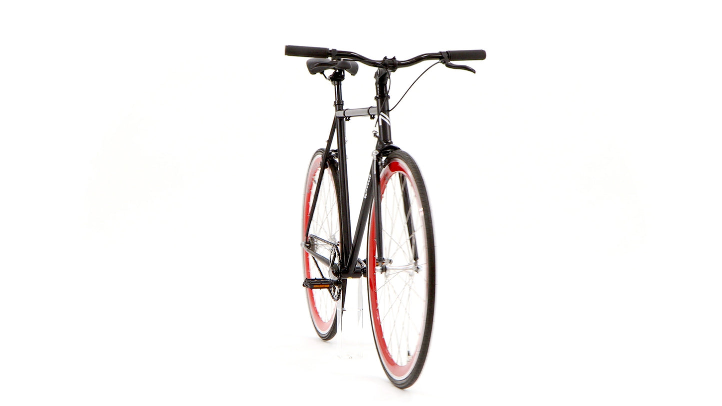 Nero Classic Single-Speed Bicycle - Red