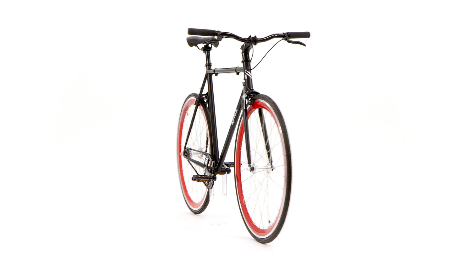 Nero Classic Single-Speed Bicycle - Red