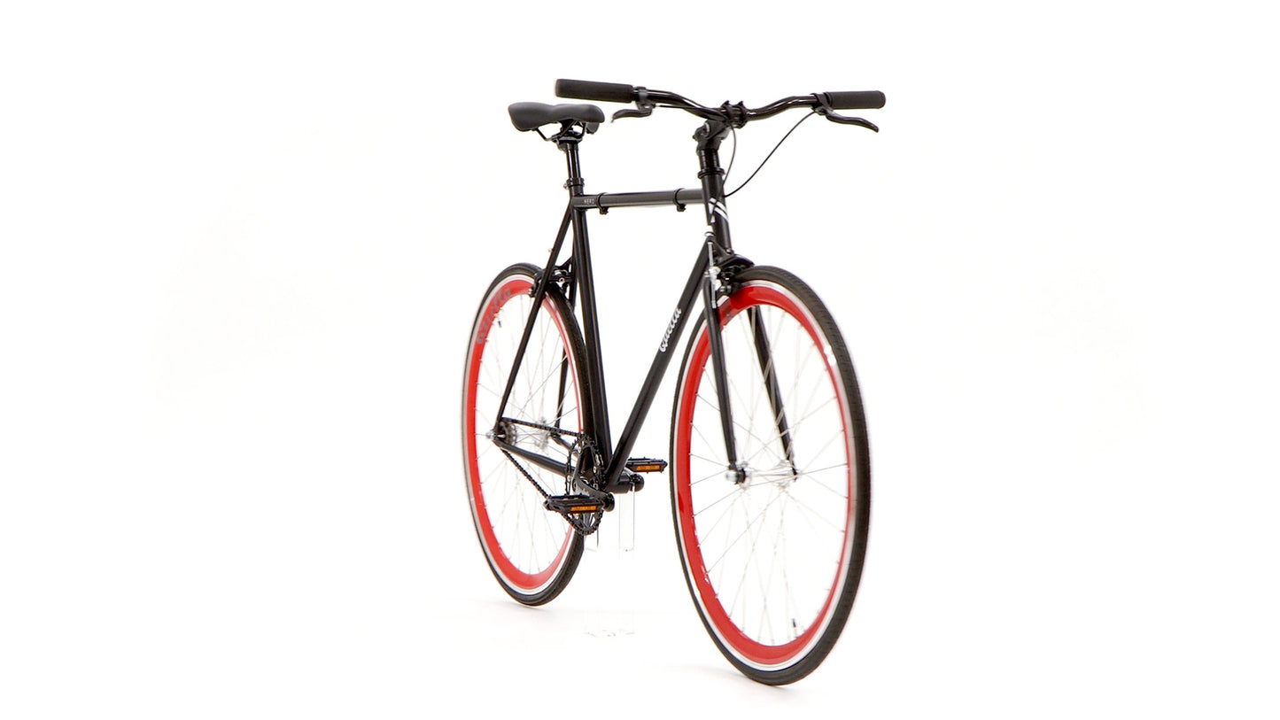 Nero Classic Single-Speed Bicycle - Red