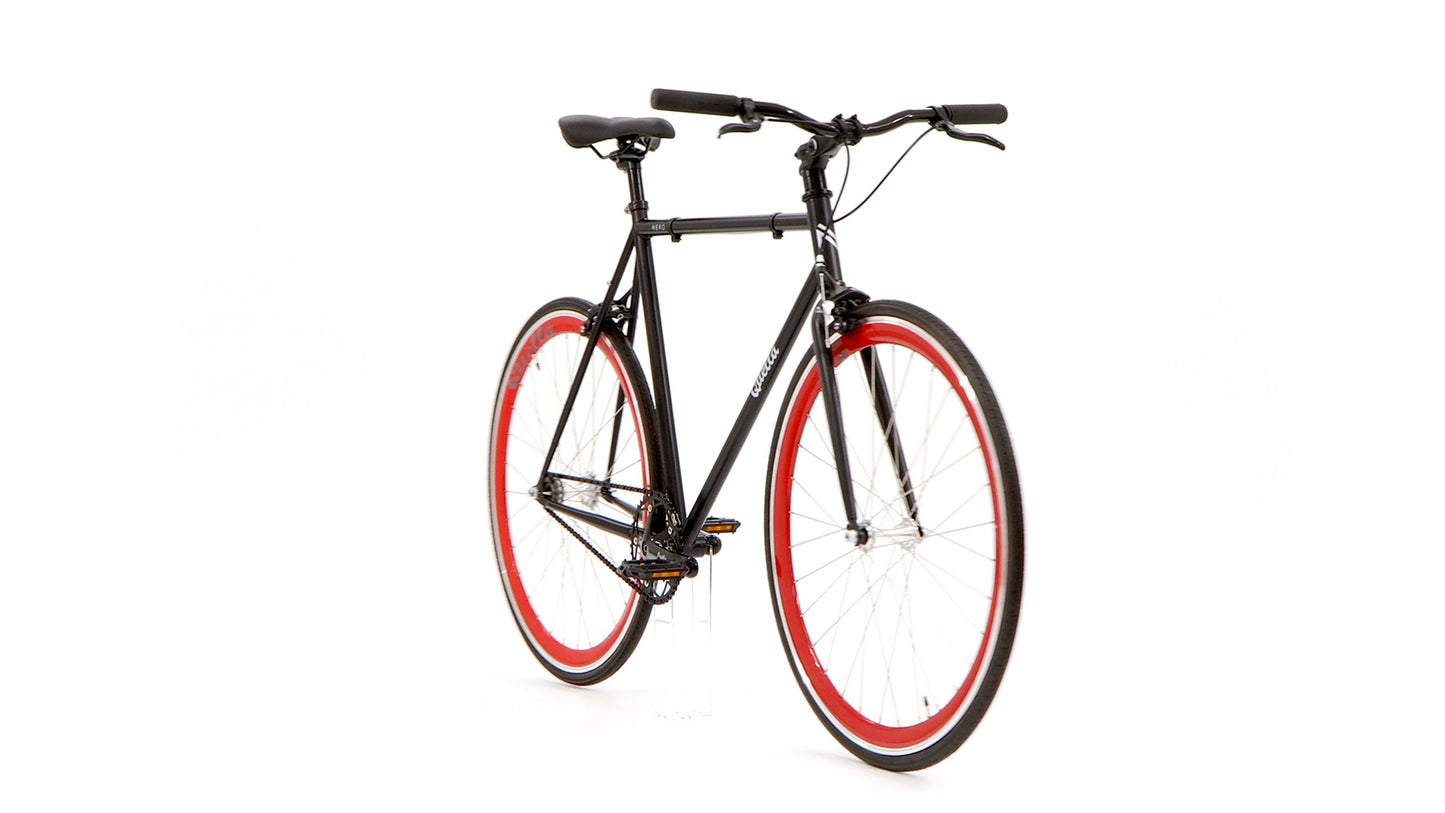 Nero Classic Single-Speed Bicycle - Red