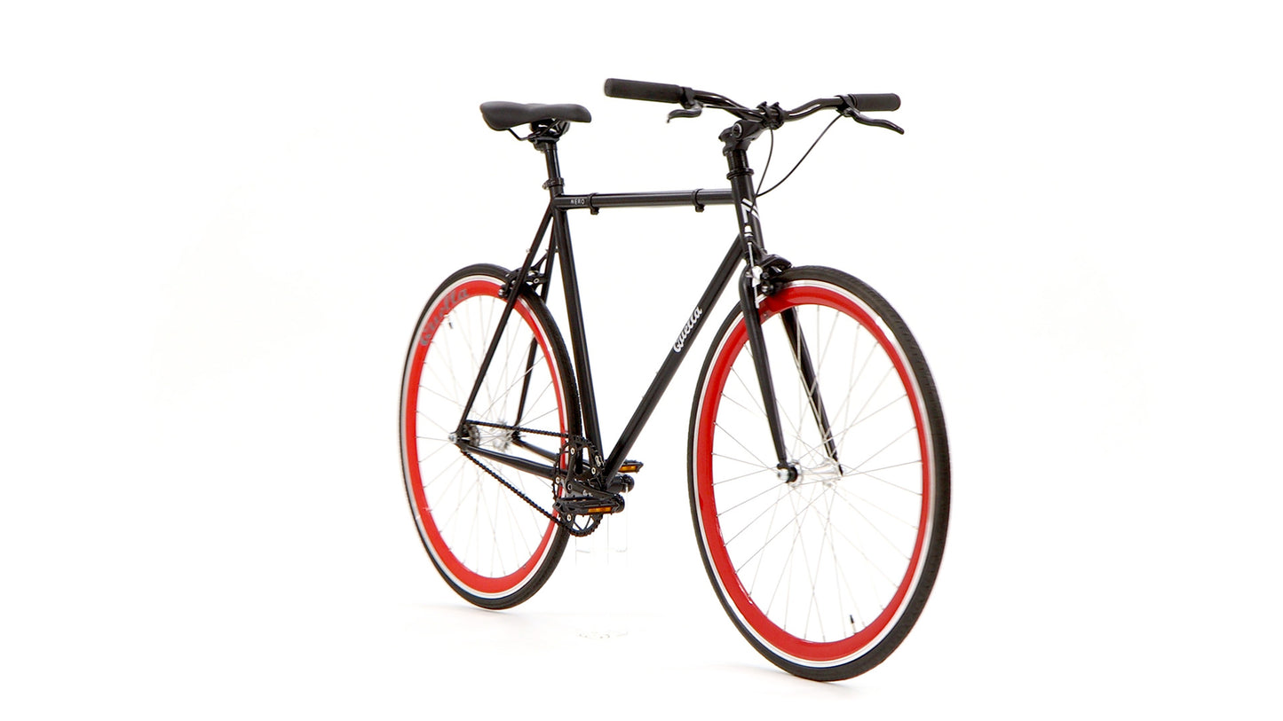 Nero Classic Single-Speed Bicycle - Red