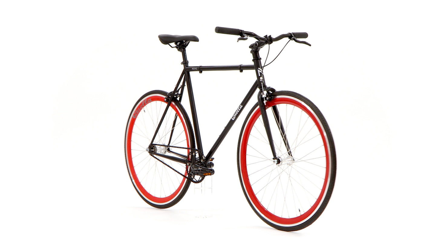 Nero Classic Single-Speed Bicycle - Red