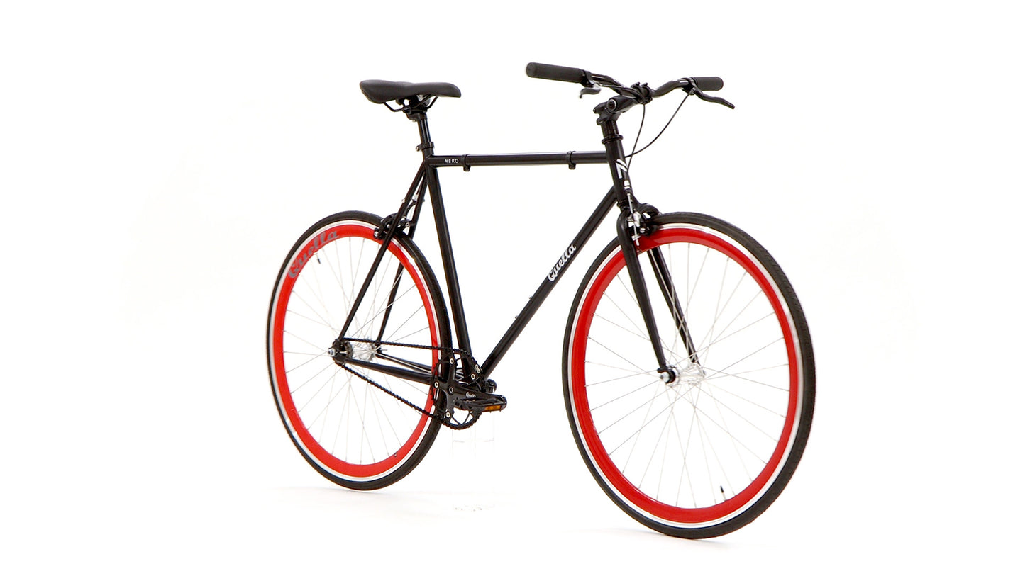 Nero Classic Single-Speed Bicycle - Red