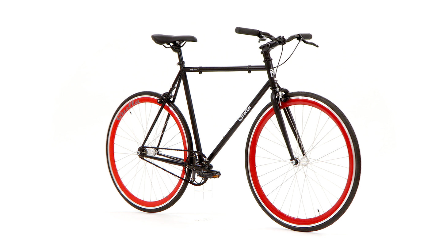 Nero Classic Single-Speed Bicycle - Red