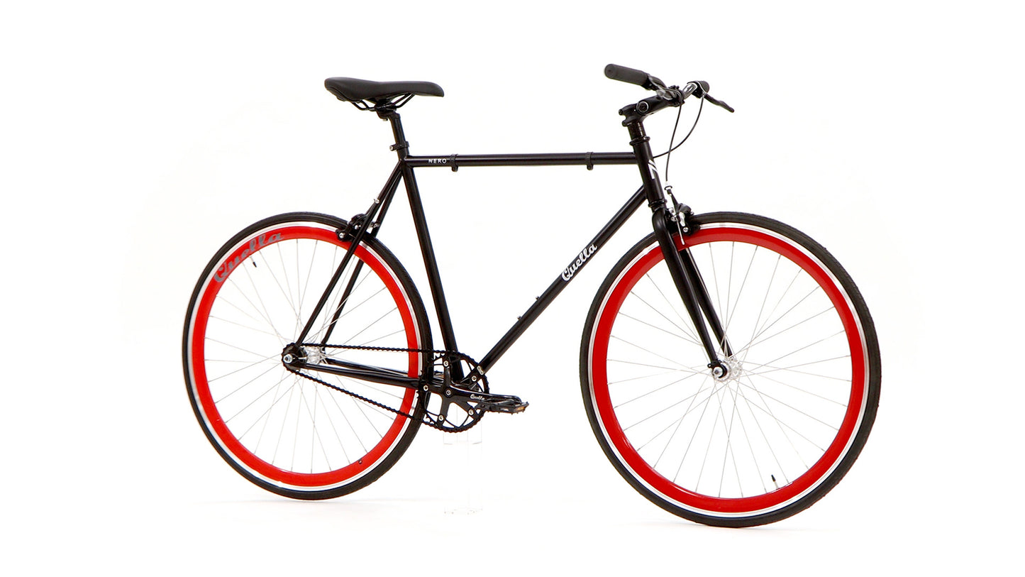 Nero Classic Single-Speed Bicycle - Red