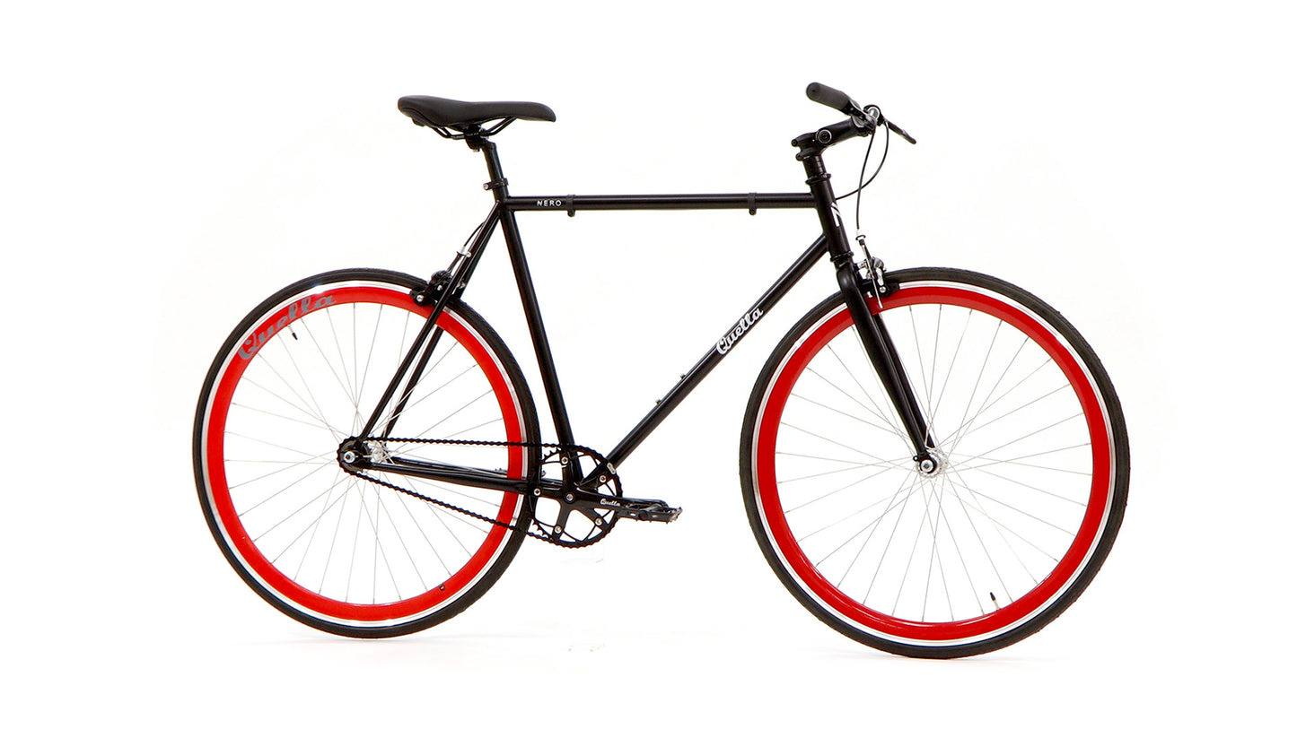 Nero Classic Single-Speed Bicycle - Red