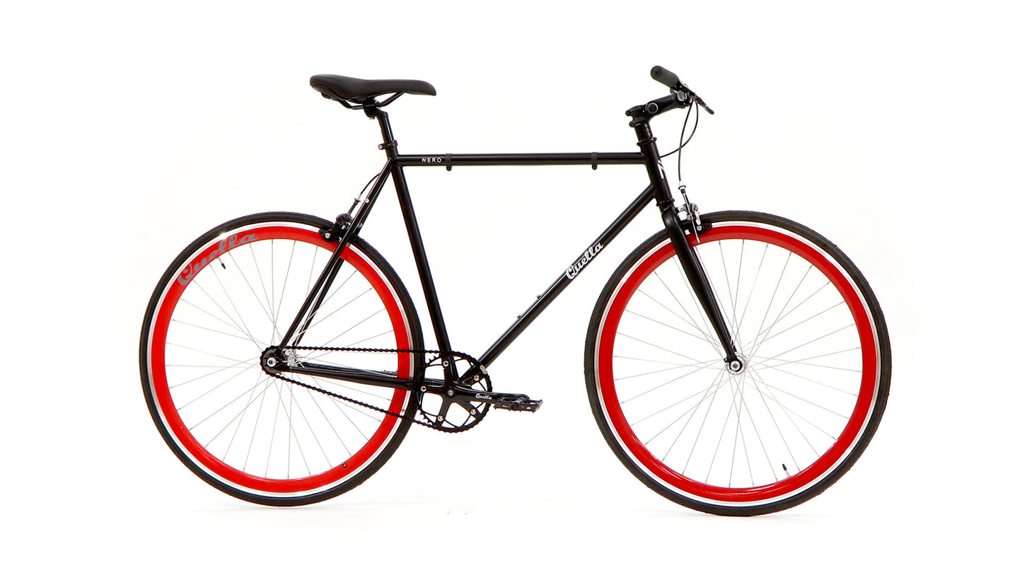 Nero Classic Single-Speed Bicycle - Red