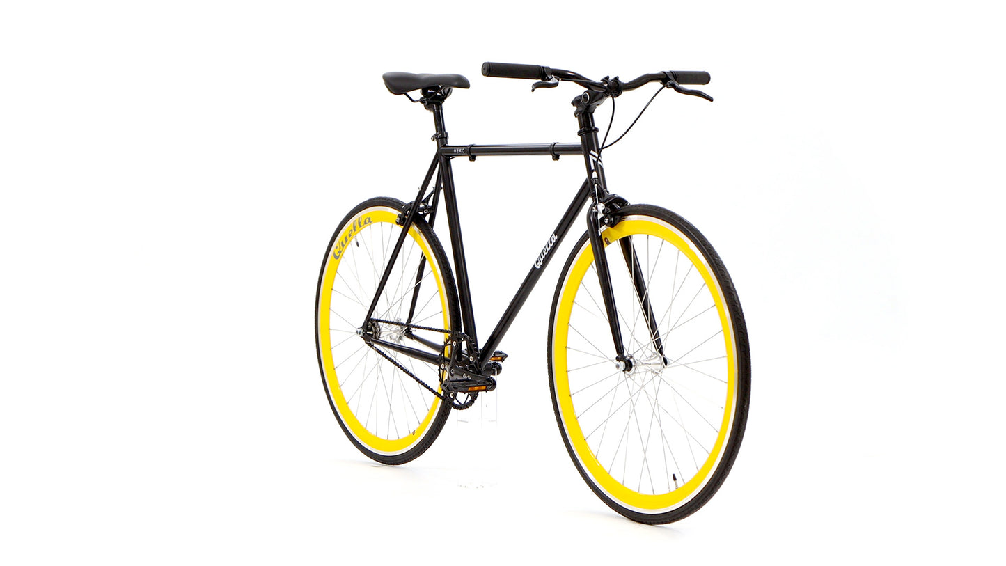 Nero Classic Single-Speed Bicycle - Yellow