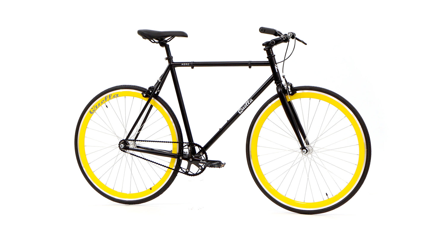 Nero Classic Single-Speed Bicycle - Yellow